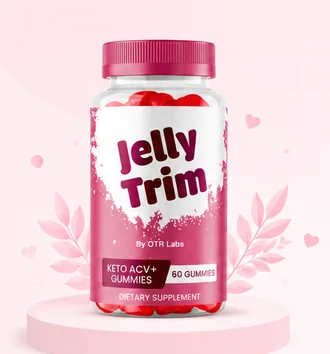 JellyTrim keto-friendly weight management gummies bottle